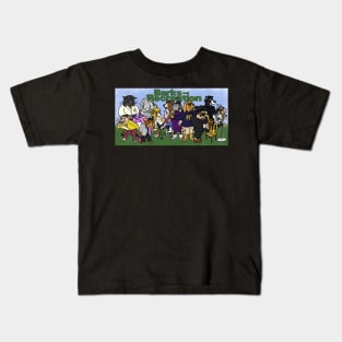 Barks and Recreation Alternate Versions Kids T-Shirt